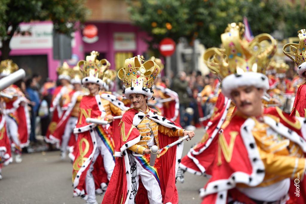 Comparsa Achikitú - Desfile de Comparsas Carnaval de Badajoz 2018