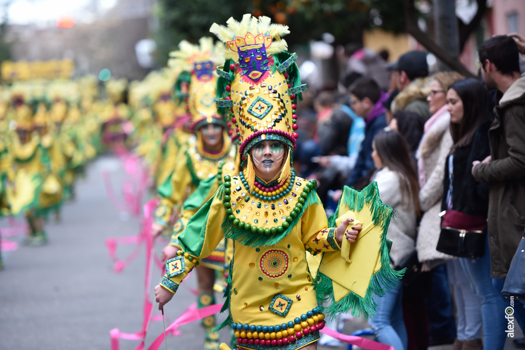 Comparsa Los Makumbas - Desfile de Comparsas Carnaval de Badajoz 2018