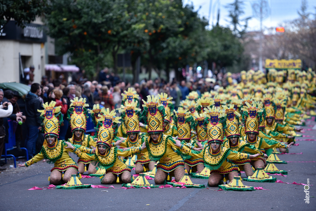 Comparsa Los Makumbas - Desfile de Comparsas Carnaval de Badajoz 2018