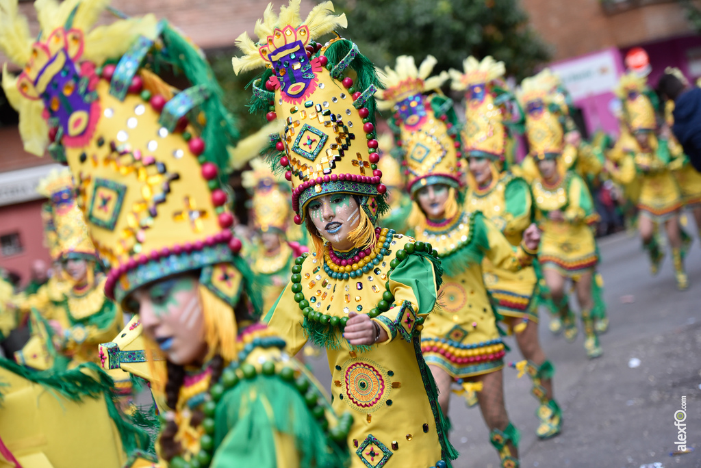 Comparsa Los Makumbas - Desfile de Comparsas Carnaval de Badajoz 2018