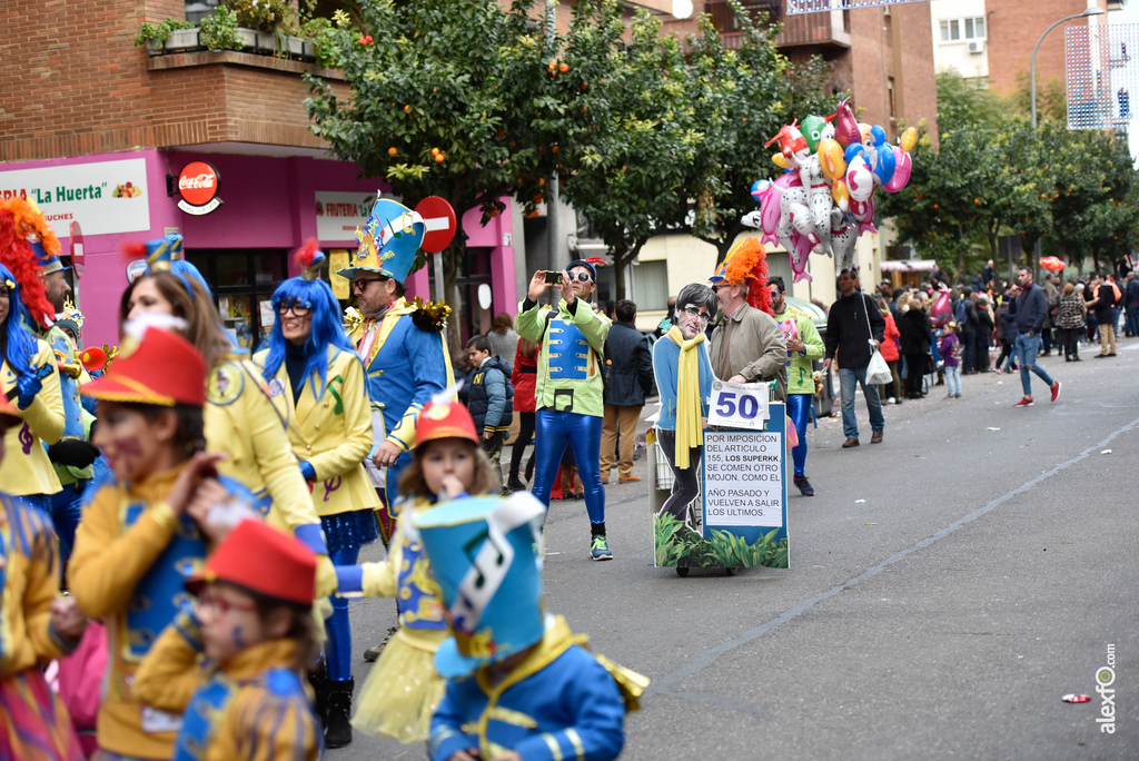 Comparsa Super KK - Desfile de Comparsas Carnaval de Badajoz 2018