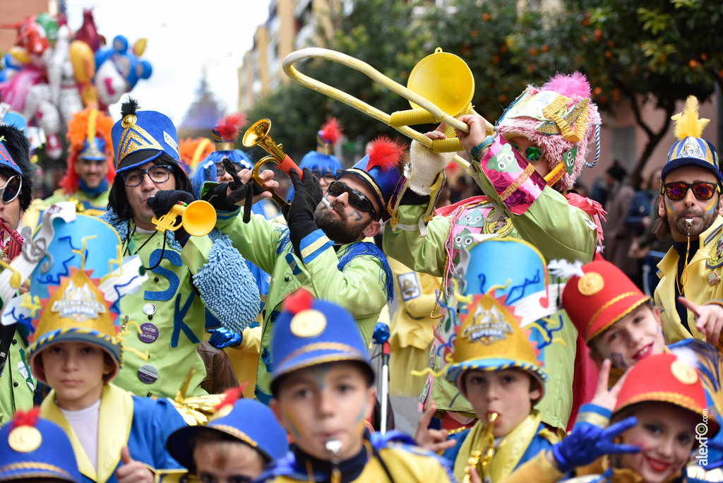 Comparsa Super KK - Desfile de Comparsas Carnaval de Badajoz 2018