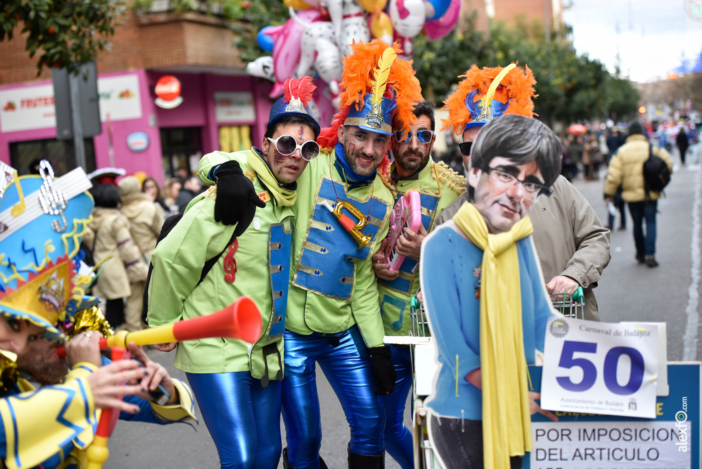 Comparsa Super KK - Desfile de Comparsas Carnaval de Badajoz 2018