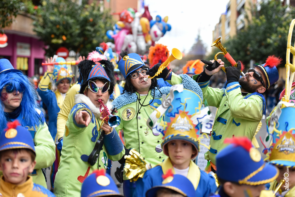 Comparsa Super KK - Desfile de Comparsas Carnaval de Badajoz 2018