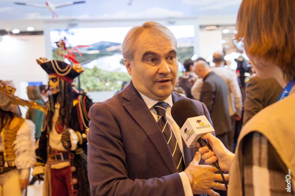 Entrevista Fran Fragoso en Fitur 2019 IMG 1187