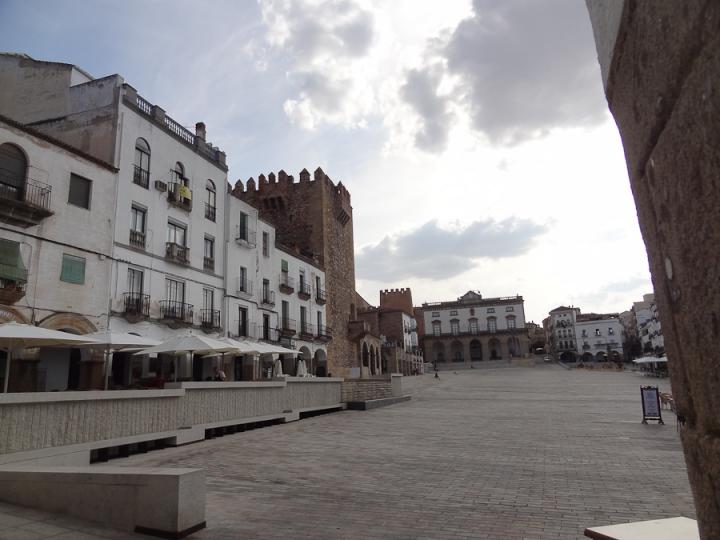 Plaza mayor de Cáceres