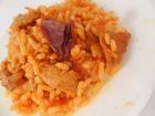 Arroz con carne picante-Gambrinus Plasencia