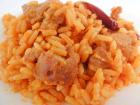 Arroz con carne picante-Gambrinus Plasencia