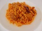 Arroz con carne picante-Gambrinus Plasencia