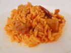 Arroz con carne picante-Gambrinus Plasencia