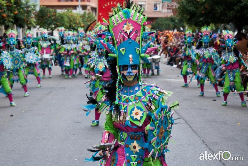 Desfile de comparsas carnaval de badajoz 2014