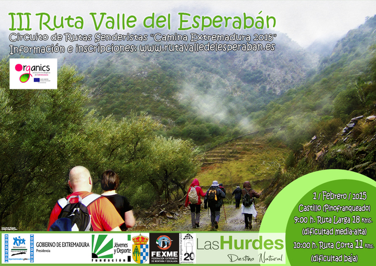 Ruta del Valle del Esperabán  2015 - Las Hurdes