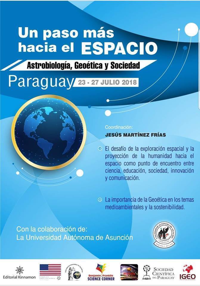 Normal el museo participa en el encuentro un paso mas hacia el espacio astrobiologia geoetica y sociedad 96