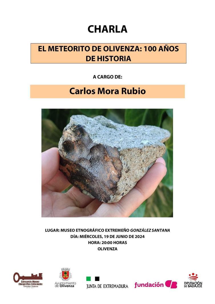Charla 'El Meteorito de Olivenza: 100 años de historia'