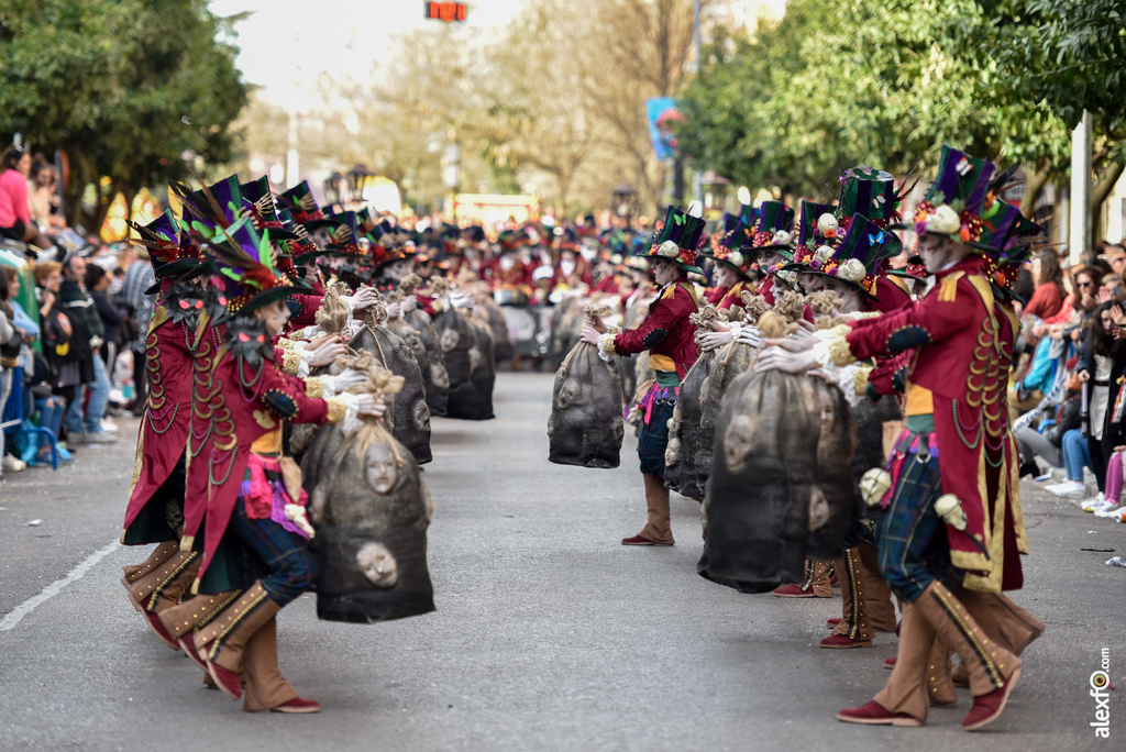 Comparsa Vas como quieres - Desfile de Comparsas Carnaval de Badajoz 2019 23