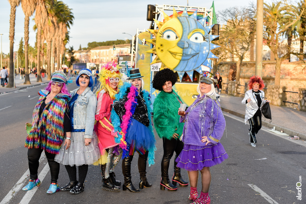 Grupos menores y artefactos en el desfile de Comparsas Carnaval de Badajoz 2019 22