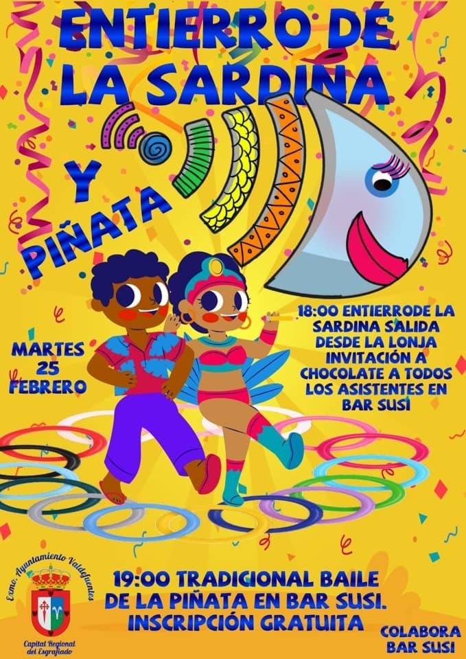 Cartel Entierro de la Sardina 25.02.20