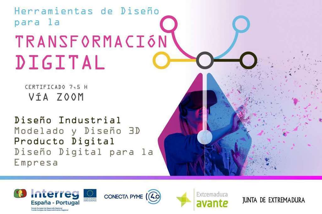 Extremadura Avante lanza un programa de formación especializada en “Herramientas de diseño para la transformación digital”