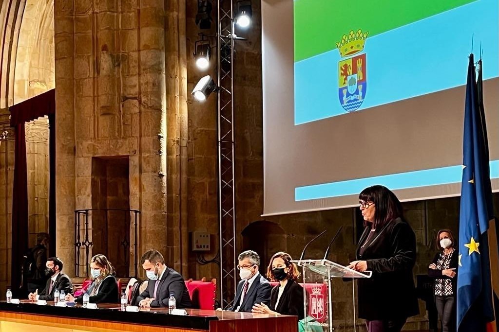 Begoña García resalta la proximidad y la cercanía de la Policía Local con la sociedad extremeña