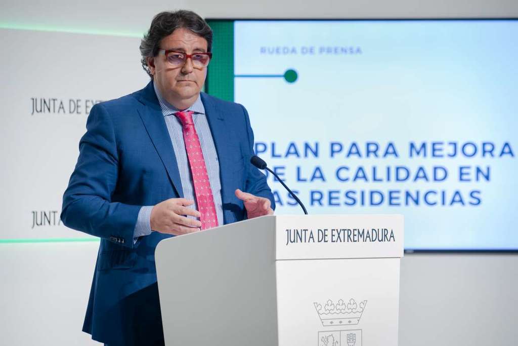 La Junta de Extremadura coincide con el modelo residencial que promueve el acuerdo nacional de mejora y calidad de las residencias