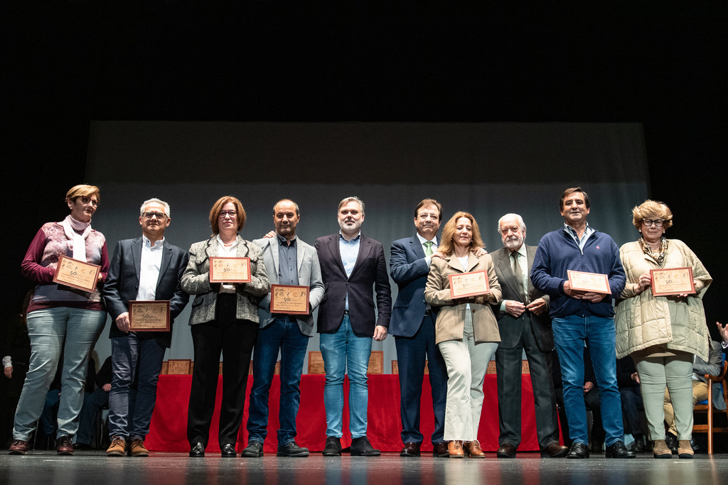 El presidente de la Junta de Extremadura y el Ayuntamiento de Plasencia, reconocidos con el galardón Placeat 2022