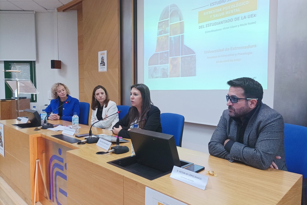 Un estudio analiza la situación de la salud mental del estudiantado de la Universidad de Extremadura