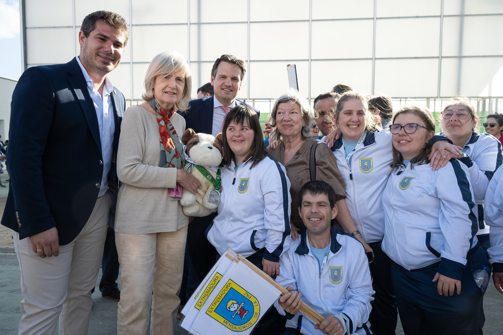 Abel Bautista destaca el compromiso de la Junta de Extremadura con la inclusión en el deporte