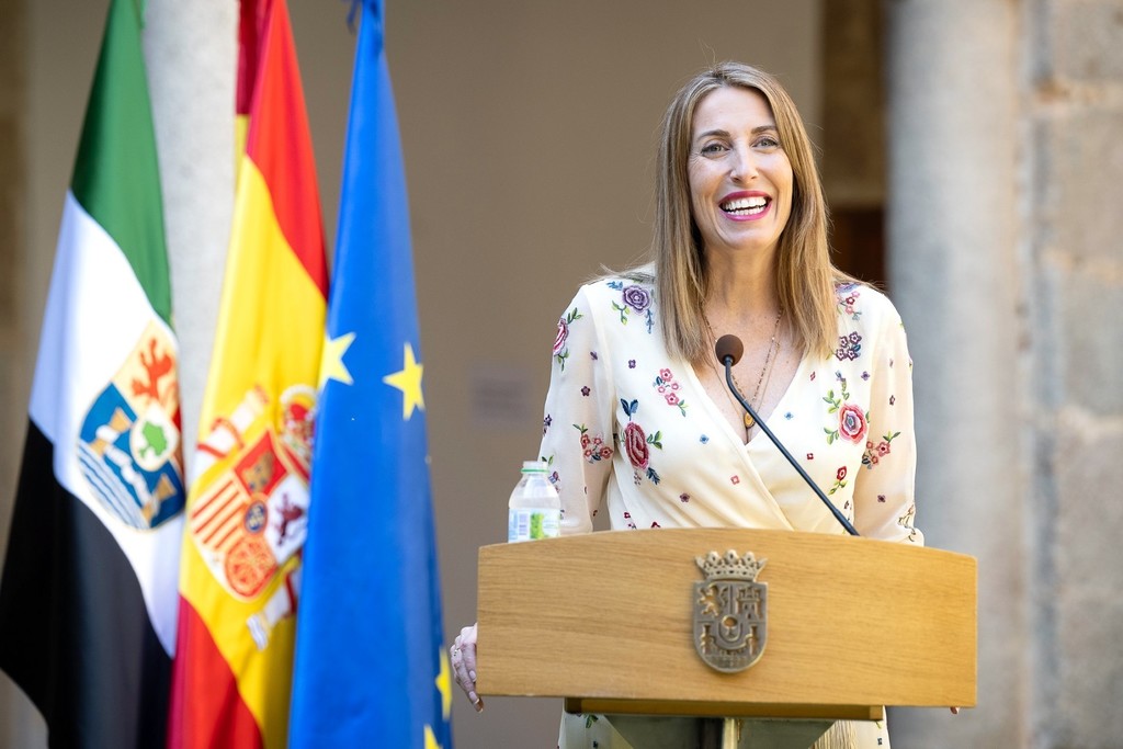 María Guardiola retoma su agenda pública y anuncia que solicitará celebrar el Debate de Orientación Política General de la Junta Extremadura los días 24 y 25 de junio