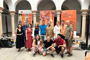 Bazaga destaca la repercusión socioeconómica del Festival de Mérida en la presentación de 'Coriolano', de Shakespeare
