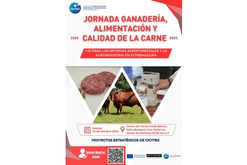 CICYTEX informará al sector ganadero de seis proyectos de I+D sobre sanidad, alimentación animal y calidad de carne