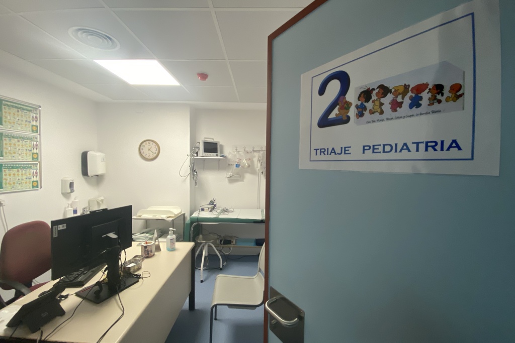 El nuevo servicio de triaje estructurado en las urgencias del Hospital Materno Infantil de Badajoz ya está en funcionamiento