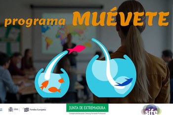 Educación convoca el programa de formación e innovación educativa '¡Muévete!' que promueve la movilidad de docentes extremeños