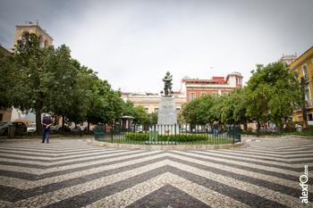 Plaza Cervantes en Badajoz