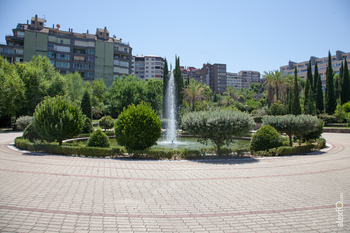 Parque del Príncipe en Cáceres