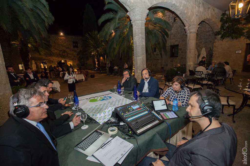 tertulia radiofonica tras la mencion de itinerario cultural europeo