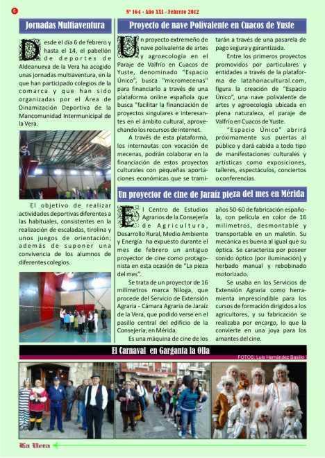 Revista La Vera nº 164 - Febrero 2012 140f3_14cb
