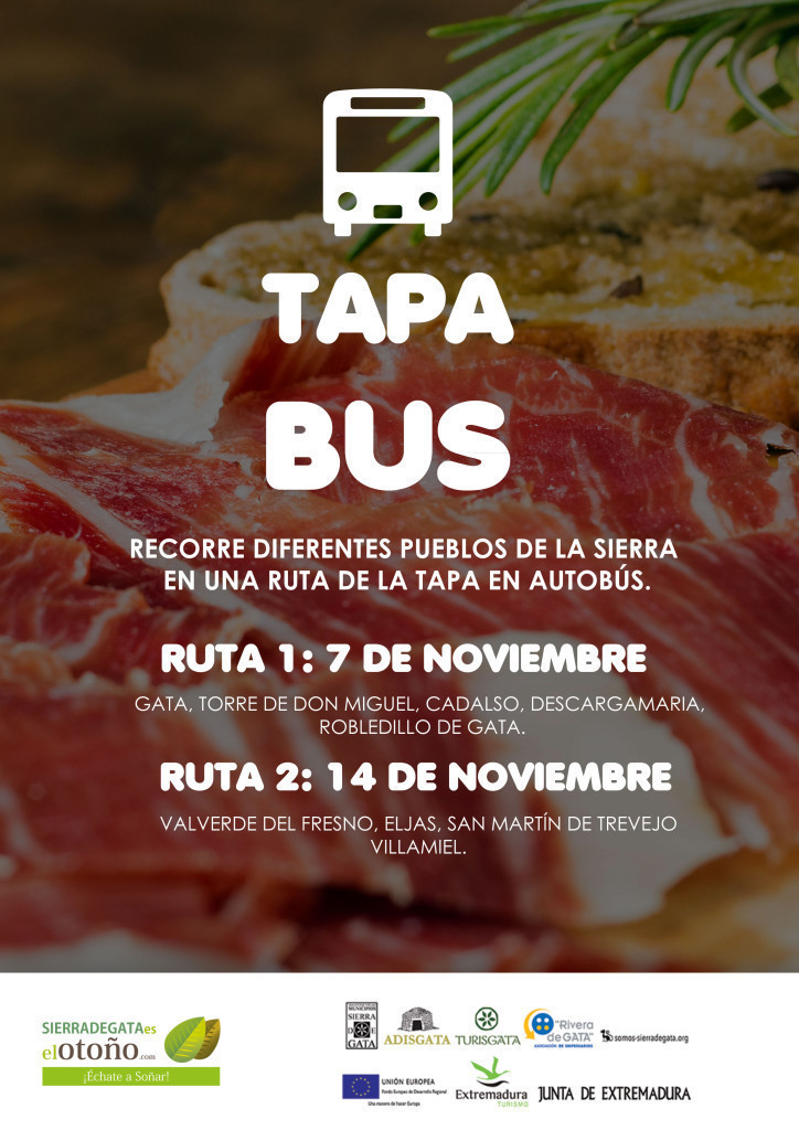 Tapa bus 1 Sierra de Gata